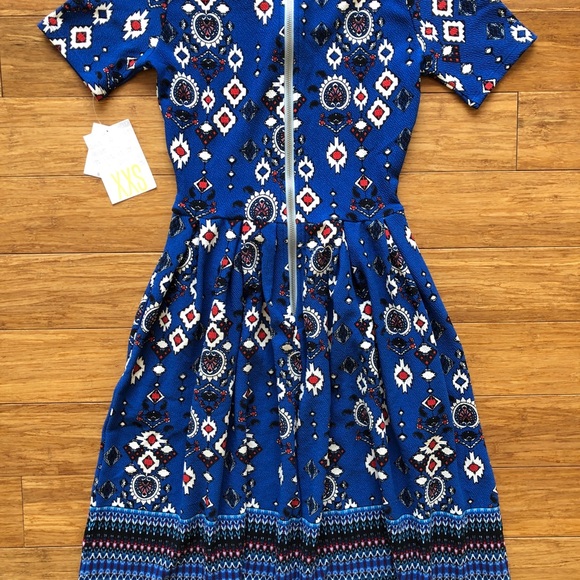 LuLuaRoe Amelia Dress NWT - Picture 5 of 6
